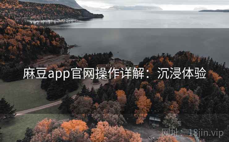 麻豆app官网操作详解：沉浸体验